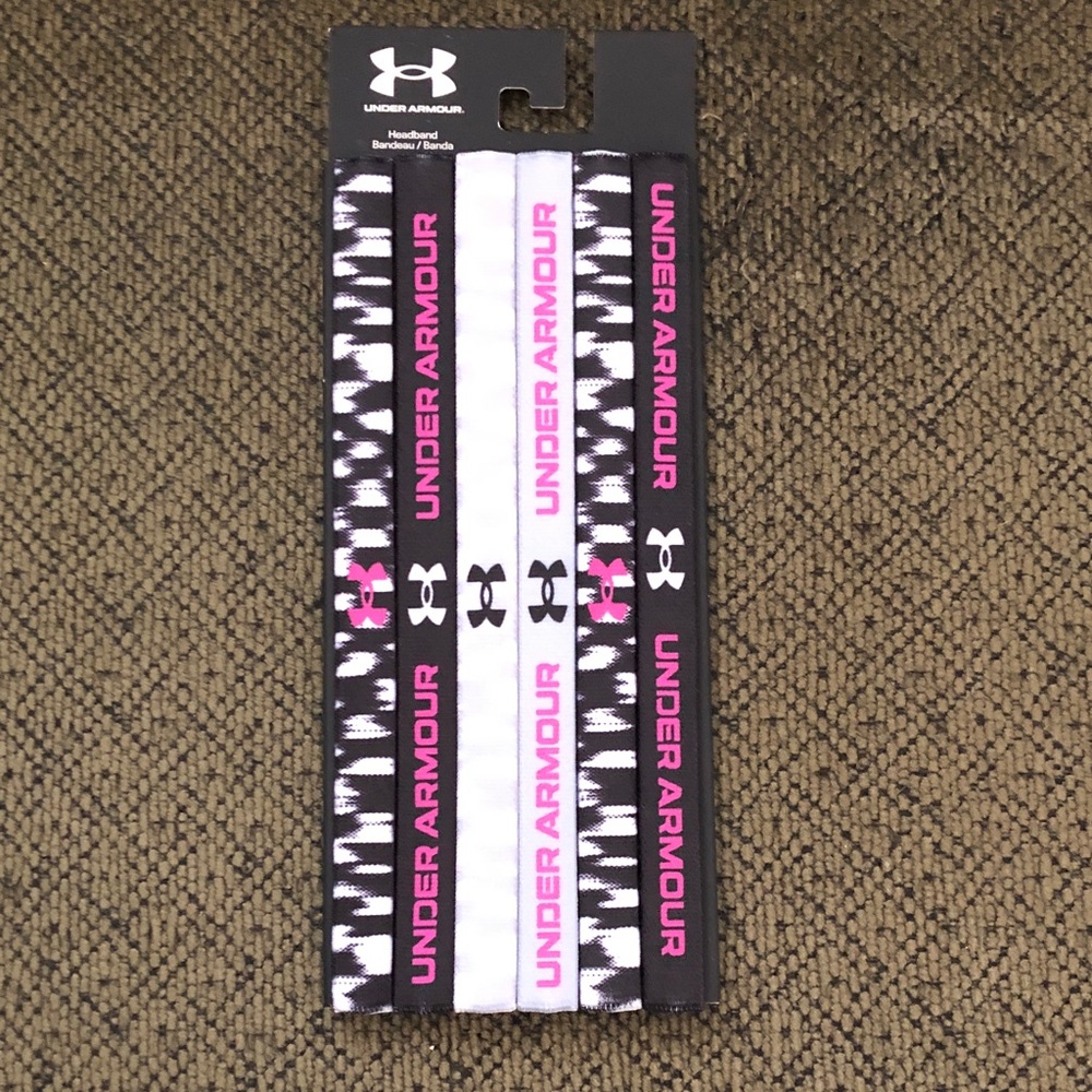 Under Armour Multi-Color Headband Trio - New